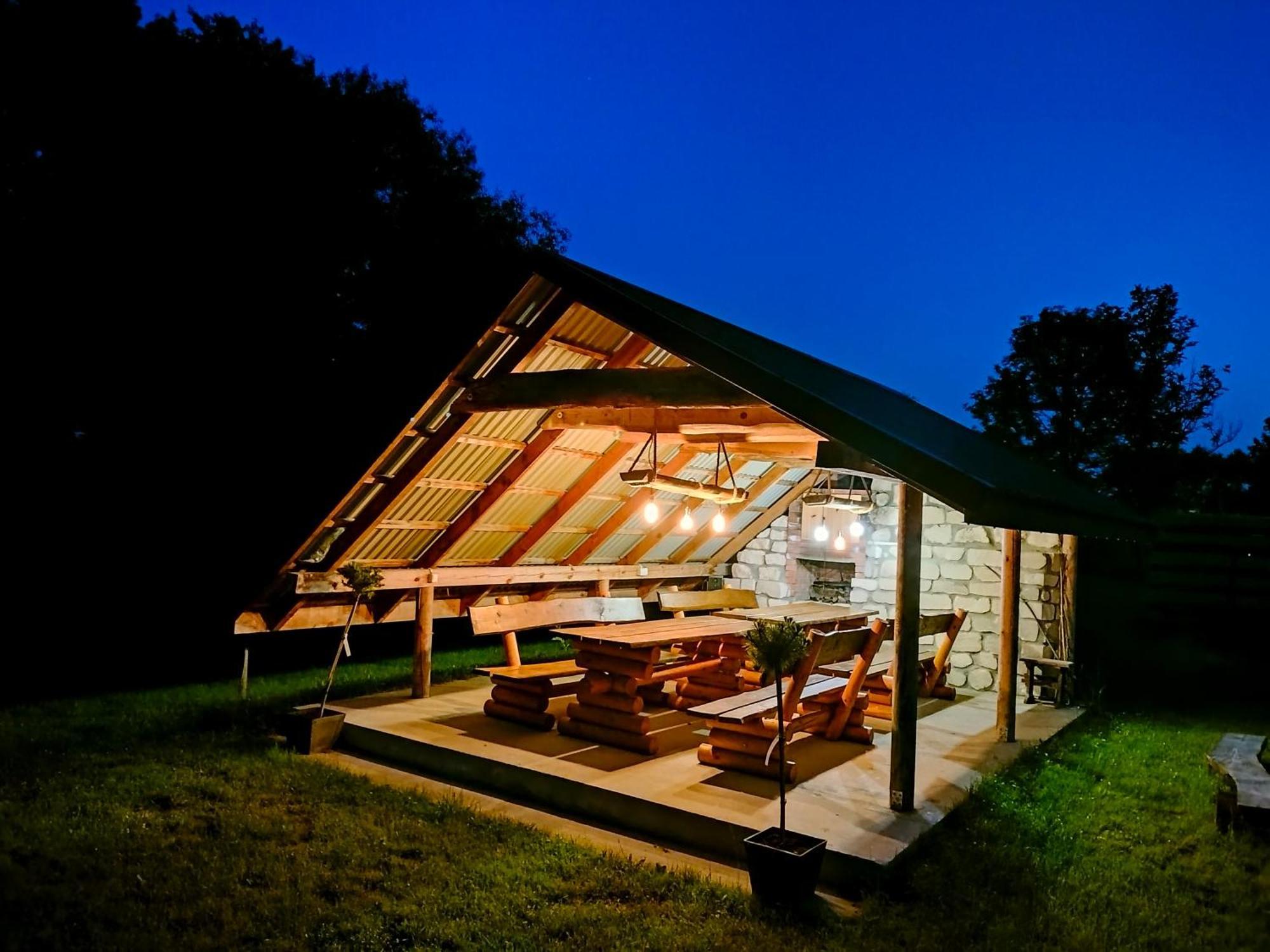 Lesne Zacisze-Pole Namiotowe Hotel Pisklaki Ngoại thất bức ảnh